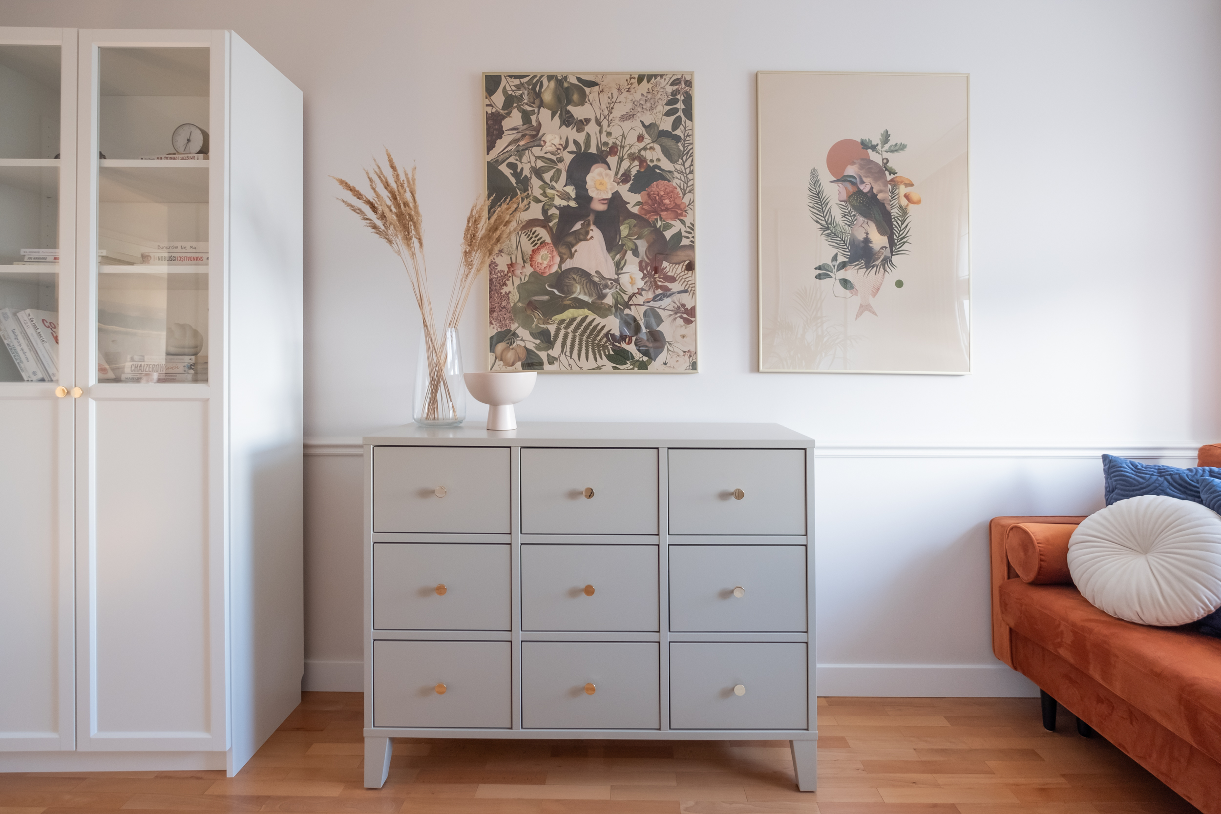 Projektowanie wnętrz Trójmiasto - białe meble - Nurt.Studio